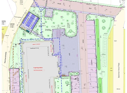 Wittenberge- Neubau Außenanlagen und Entwässerung