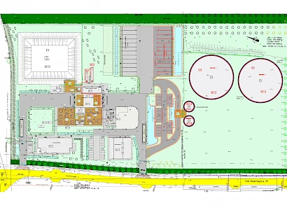 Perleberg - Errichtung LKW-Parkplätze & Tankanlagen